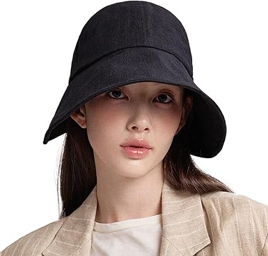 Linen Victorian Bonnet Hat Sun Cap, Foldable Summer Visor | New Katy